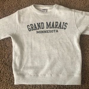 Grand Marais comfy crewneck